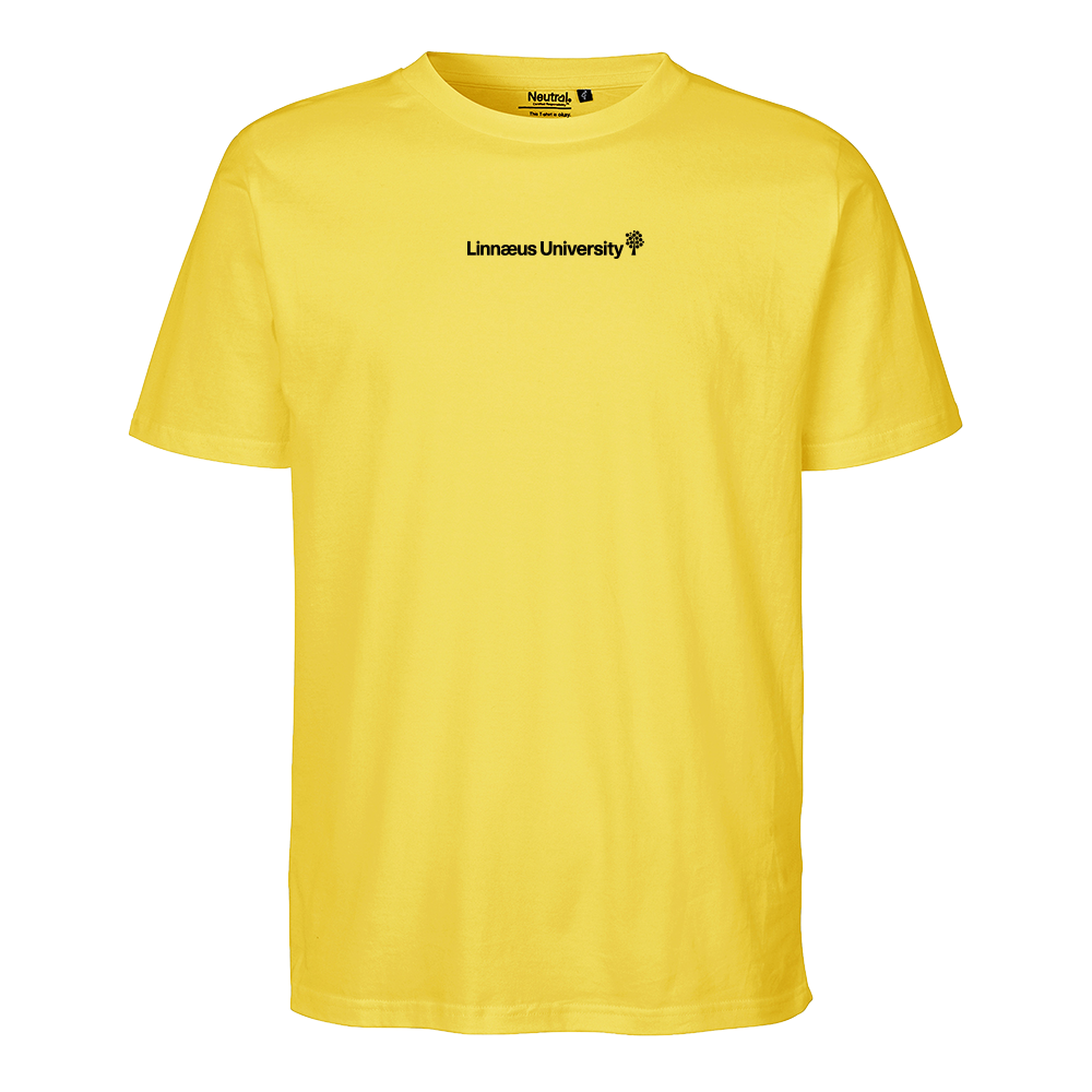 T-shirt unisex Gul, engelsk version